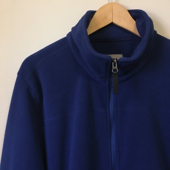 Wind River Hyper Dri HD1 Blue Fleece High Collar Jacket - Picture 3 of 16